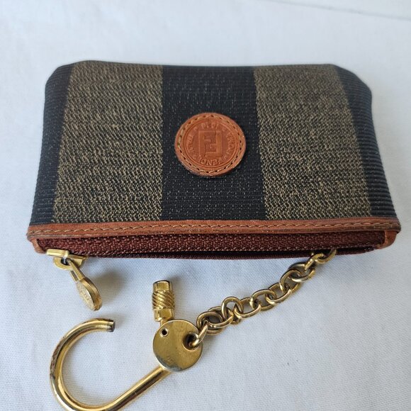 EUC Fendi Pequin Purse Charm / Coin Purse - Picture 4 of 14